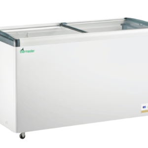 FED WD456G | Thermaster 456L | Chest Freezer | with Flat Glass | Sliding Lids | Commercial Freezer